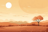 Gardening landscape outdoors savanna. AI generated Image by rawpixel.