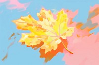 Orange maple backgrounds abstract painting. AI generated Image by rawpixel.