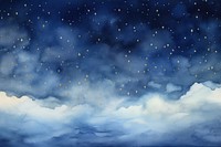 Night sky with clouds nature backgrounds outdoors. AI generated Image by rawpixel.