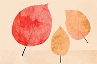 Autumn leaves backgrounds plant paper. AI generated Image by rawpixel.