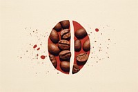 Coffee bean coffee beans chocolate freshness. AI generated Image by rawpixel.