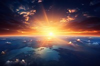 Earth sun sunlight outdoors. AI generated Image by rawpixel.