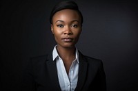 African American woman portrait person female. AI generated Image by rawpixel.