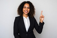 Affrican american businesswoman person female smile. AI generated Image by rawpixel.