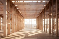 Building construction wood floor day. AI generated Image by rawpixel.