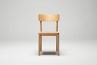 Isolated wood chair furniture architecture simplicity. AI generated Image by rawpixel.