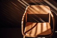 Wood chair furniture shadow light. AI generated Image by rawpixel.