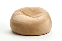 Bean bag furniture white background simplicity. AI generated Image by rawpixel.