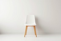 Wood chair furniture white simplicity. AI generated Image by rawpixel.