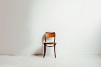 Wood chair isolated furniture architecture flooring. AI generated Image by rawpixel.