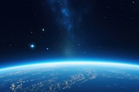 Earth space backgrounds astronomy. AI generated Image by rawpixel.