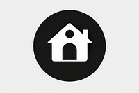 Home symbol shape black. AI generated Image by rawpixel.