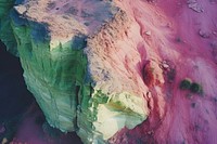 Desert cliff pink land backgrounds. AI generated Image by rawpixel.