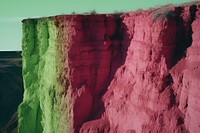 Desert cliff landscape mountain outdoors. AI generated Image by rawpixel.