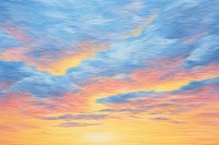 An enpthy sky backgrounds landscape outdoors. AI generated Image by rawpixel.