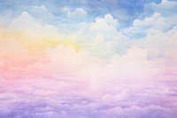 An enpthy sky painting backgrounds outdoors. 