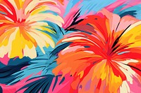 Floral pattern painting art backgrounds. AI generated Image by rawpixel.