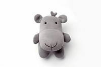 A hippopotamus toy cartoon plush. AI generated Image by rawpixel.