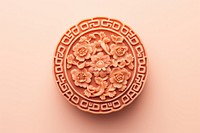 Moon cake jewelry locket food. AI generated Image by rawpixel.
