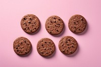 Chocolate chio cookies biscuit food confectionery. AI generated Image by rawpixel.
