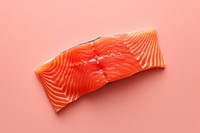 Salmon seafood freshness heart. AI generated Image by rawpixel.