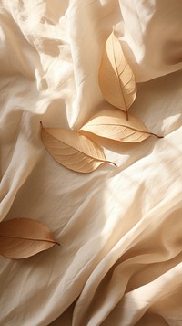 Leaf texture linen petal. AI generated Image by rawpixel.