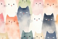 Cat backgrounds pattern animal