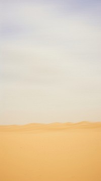 Aestatic light of the sahara outdoors horizon desert. AI generated Image by rawpixel.
