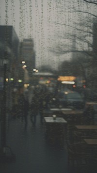 New york City city outdoors rain. AI generated Image by rawpixel.