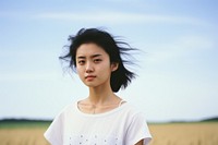 A young chinese woman adult contemplation tranquility. AI generated Image by rawpixel.