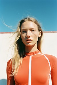 A woman wearing sport wear photography portrait sports. AI generated Image by rawpixel.