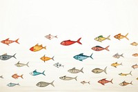 Fishs animal paper goldfish. AI generated Image by rawpixel.
