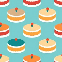 Cake backgrounds dessert pattern. 