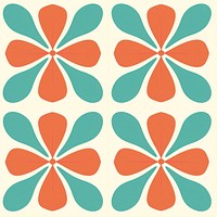 Flower pattern backgrounds art. 