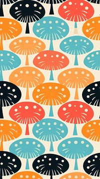 Mushroom pattern backgrounds repetition. AI generated Image by rawpixel.