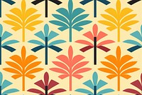 Palm tree pattern backgrounds art. AI generated Image by rawpixel.