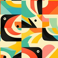 Toucan pattern backgrounds art. AI generated Image by rawpixel.