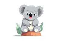 Koala animal wildlife mammal. AI generated Image by rawpixel.