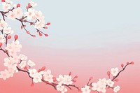 Cute background blossom backgrounds flower. AI generated Image by rawpixel.