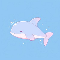 Dilphin dolphin animal mammal. AI generated Image by rawpixel.