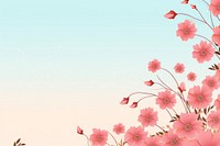 Blooming flowers backgrounds outdoors blossom. AI generated Image by rawpixel.