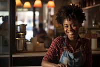 African american woman smile face entrepreneur. AI generated Image by rawpixel.