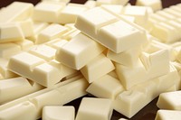 White chocolate bar backgrounds food confectionery. AI generated Image by rawpixel.