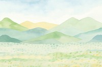Mountains and water backgrounds landscape outdoors. AI generated Image by rawpixel.
