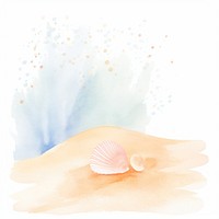 Beach invertebrate abstract seashell. AI generated Image by rawpixel.
