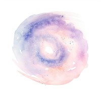 Galaxy astronomy nature white background. AI generated Image by rawpixel.