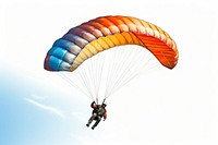 Sportsman flying paragliding recreation adventure. AI generated Image by rawpixel.