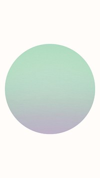 Green  aura gradient Instagram highlight cover template