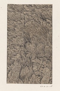 Geaderd stijfselverfpapier in zwart (1750 - 1900) by anonymous