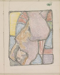 Liggende naakte vrouw (c. 1916) by Reijer Stolk